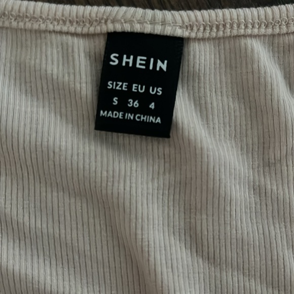 NWOT SHEIN Maternity Cross Wrap Sweetheart Neck Tee - Picture 2 of 6